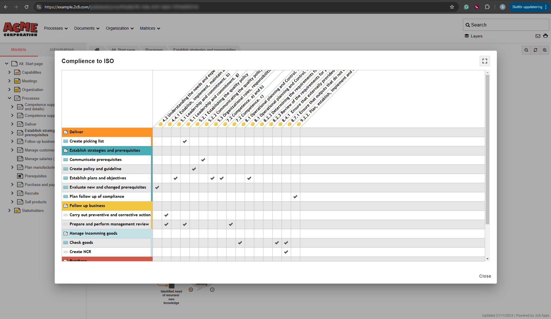 screenshot of 2c8 Apps